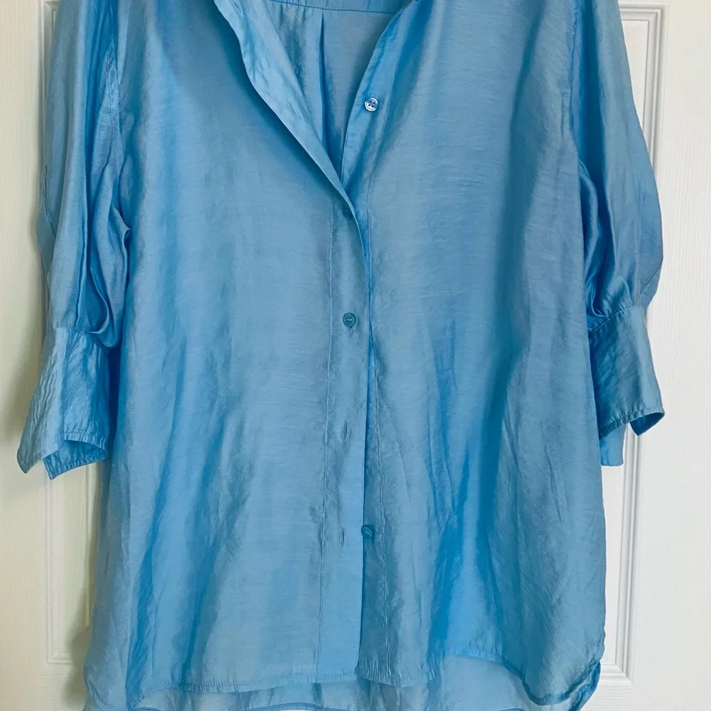 Silk like Blouse - Picture 5 of 10
